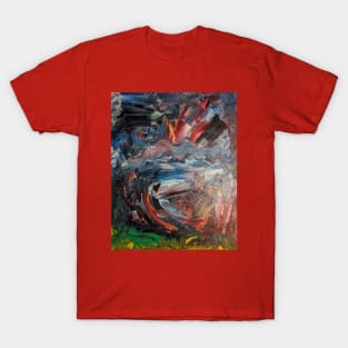 View of an Ocean Sunset from the Bluffs T-Shirt